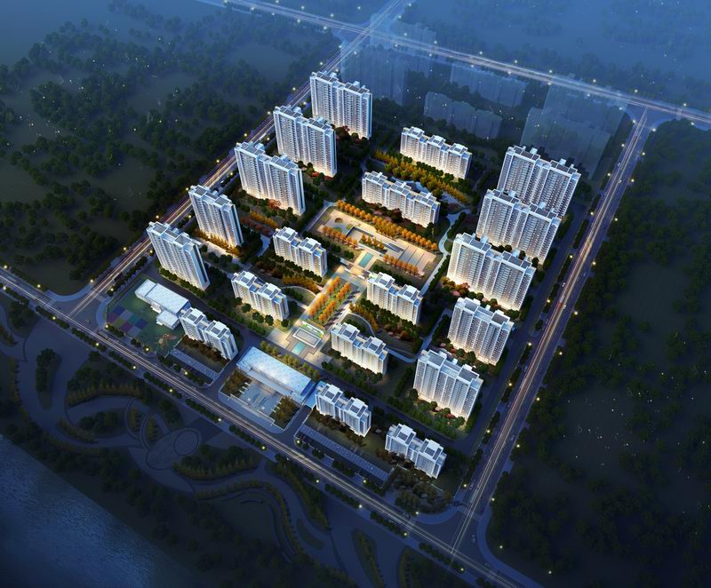 建业江山汇新效果图